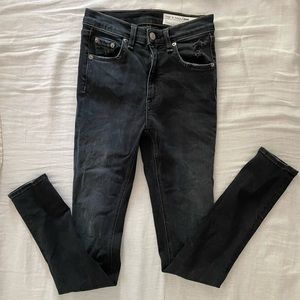 rag & bone jeans, Clean Steele wash